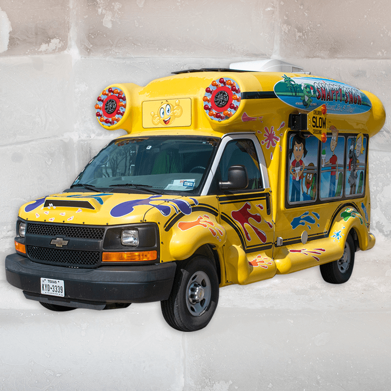 Snappy Snow Party Bus